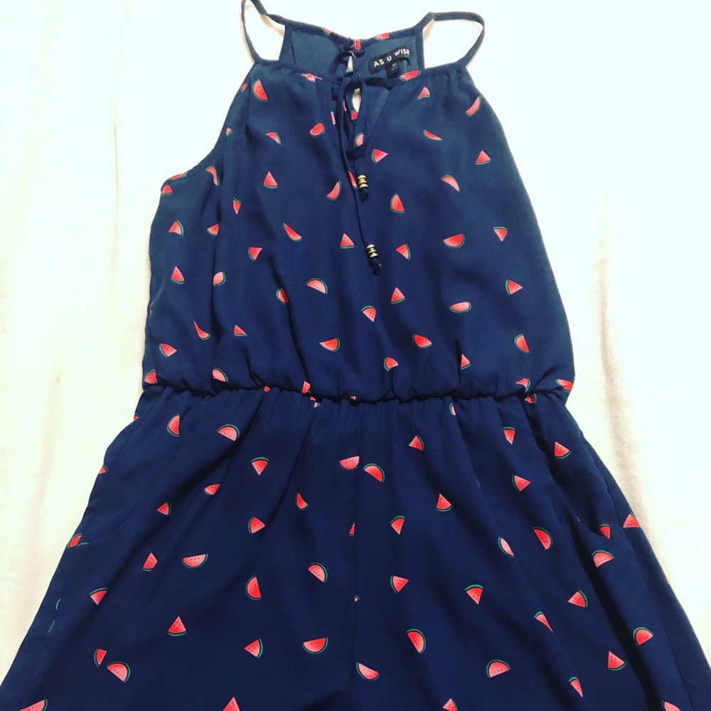 Watermelon (sugar) romper